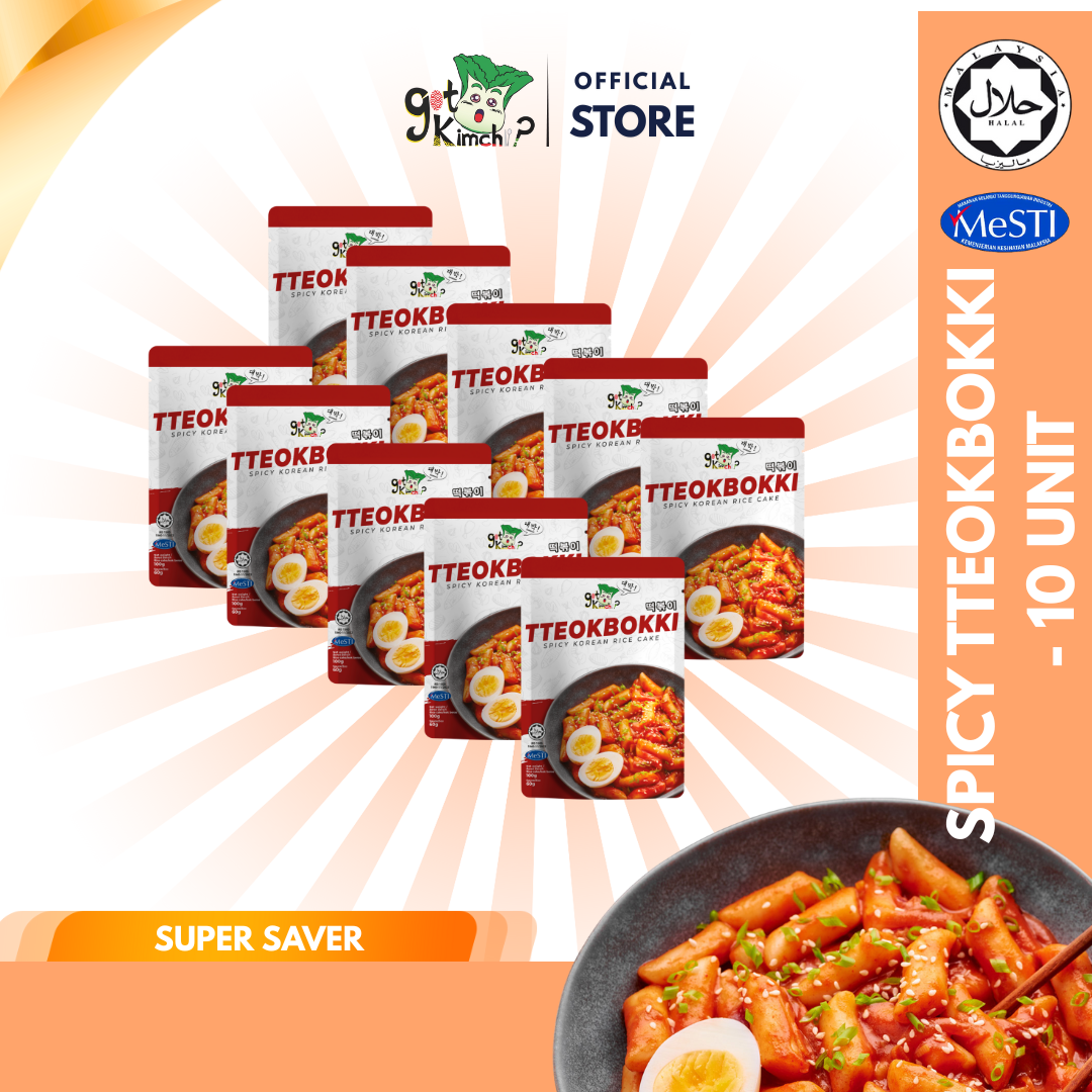 Spicy Tteokbokki - 10 Unit